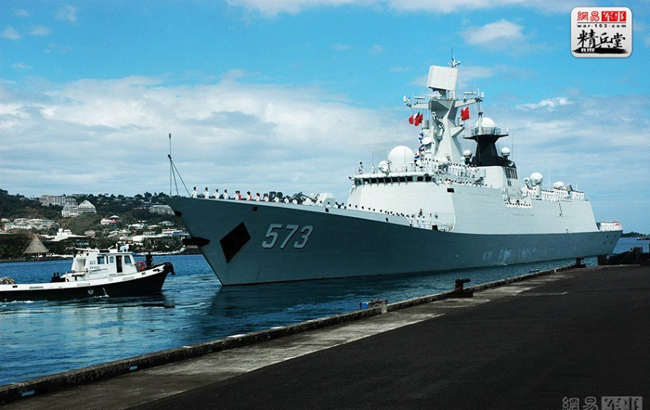 看图全解中俄海军联合演习