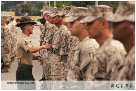 看美军新兵咋训练