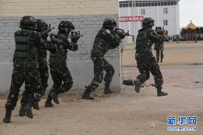 和平使命-2014:零距离接触中国首支女子特战