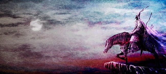 水墨意象:月亮 · 诗词 · 战争