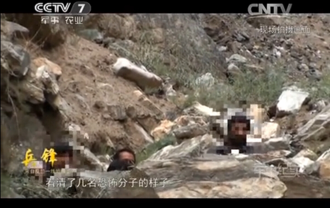 新疆边境反恐激战视频曝光 击毙6名暴徒