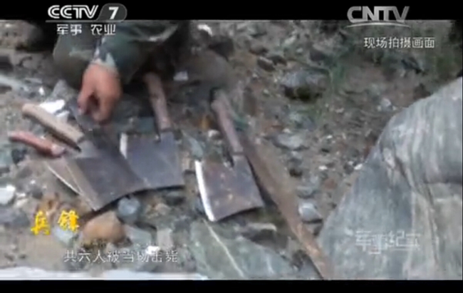 新疆边境反恐激战视频曝光 击毙6名暴徒