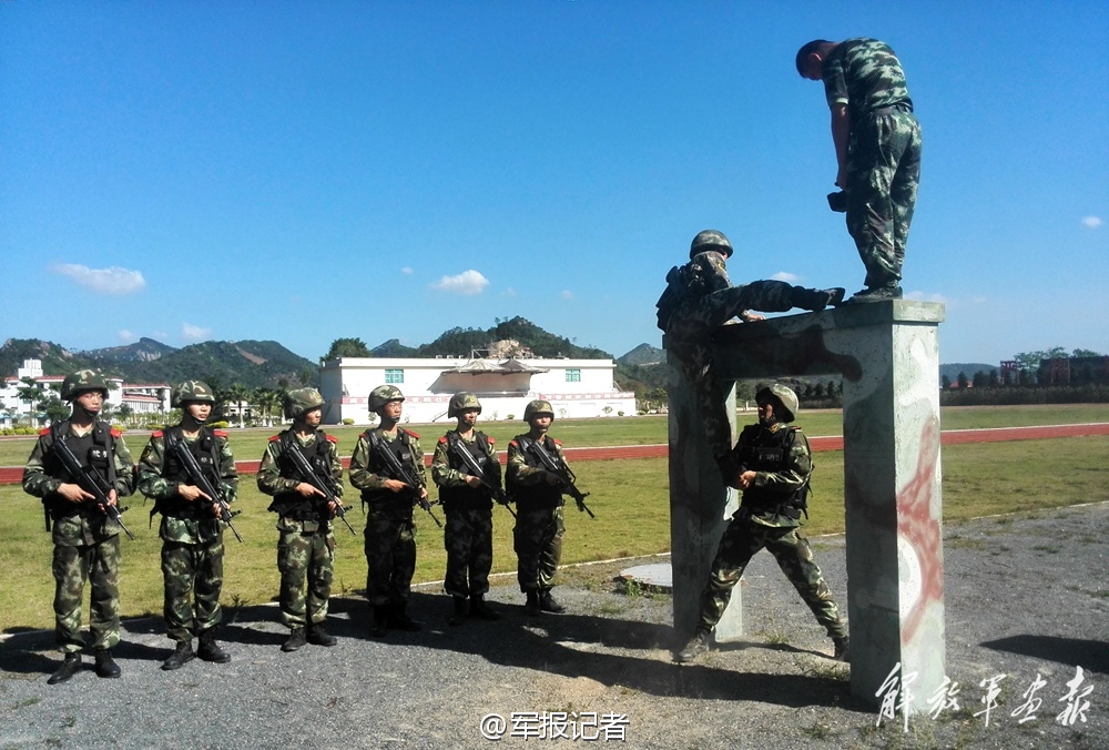 《中国武警特战精英之锋刃》拍摄花絮