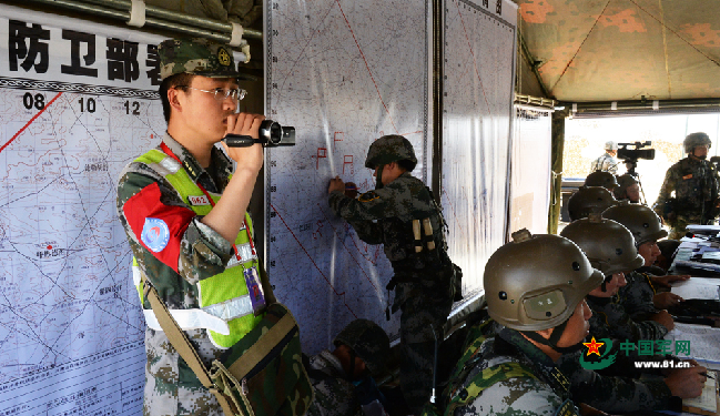 跨越-2014朱日和演习报道 调理员铁面无私