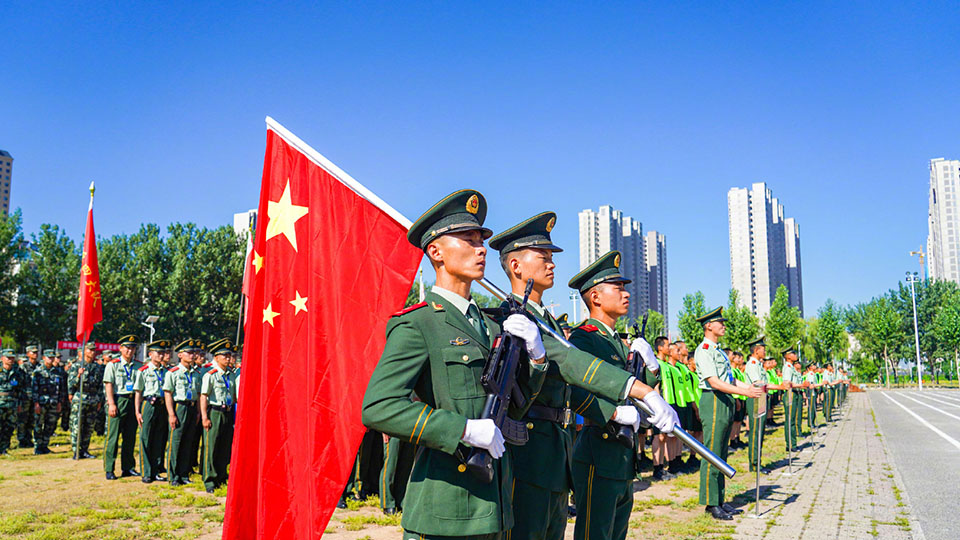 火热开“战”！走近武警新兵军事体育运动会