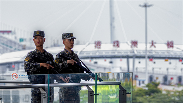 永不褪色的红色前哨：走进武警广东总队珠海支队执勤一中队