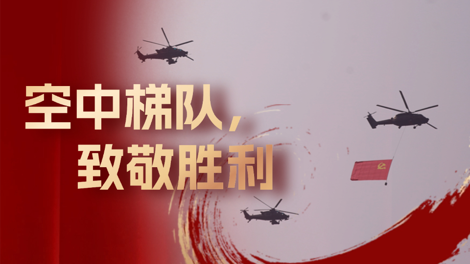我在阅兵现场｜空中梯队，致敬胜利