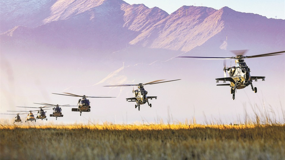 使命催征鼓角鸣 挥戈沙场风雷动——全军部队新年度扎实开展军事训练影像