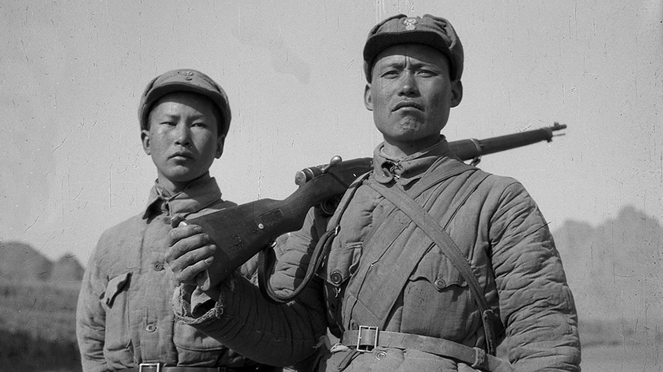 老照片·红镜头丨壮士来自狼牙山