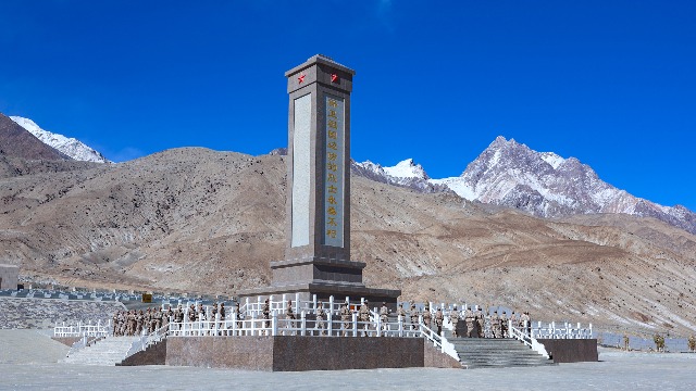 喀喇昆仑英雄，祖国永远不会忘记