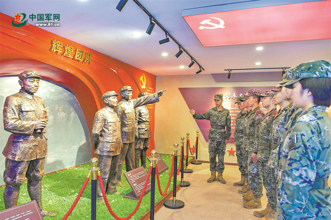 武警重庆总队执勤第二支队开展参观见学