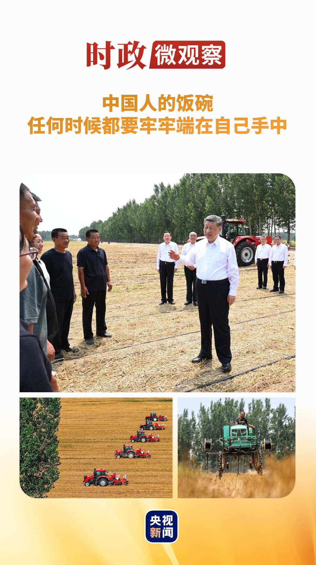 时政微观察丨“三夏”时节，总书记田间地头话农桑