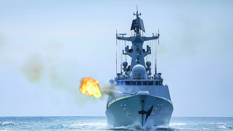 砺兵大洋——海军某支队舰艇编队训练掠影
