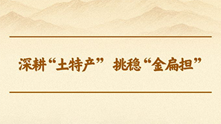 学习手记丨深耕“土特产” 挑稳“金扁担”