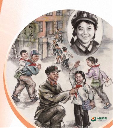 丹青寄深情 笔墨绘英雄她用画笔弘扬雷锋OB电竞官网精神(图5)