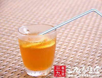 自制清肠茶 柠檬水