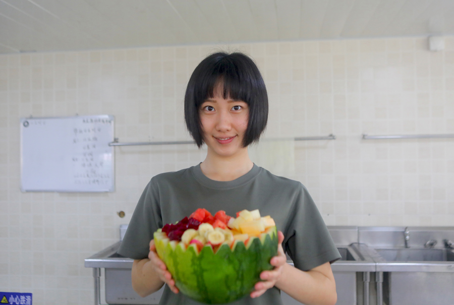 请祖国检阅 | 从炊事班到阅兵场--女兵马乙清的