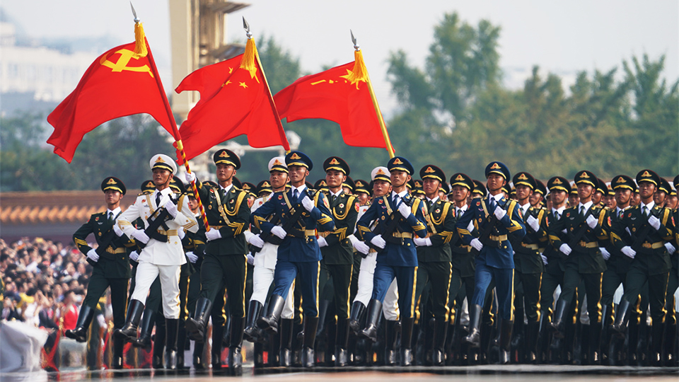 了不起的中国军人丨今天，他们代表我们向祖国报告