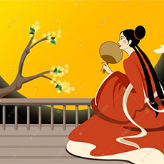 赏月