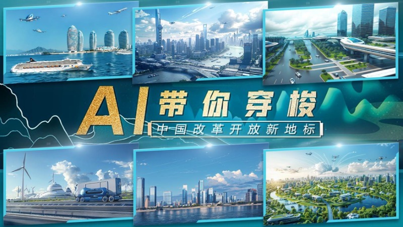 创意视频｜AI带你穿梭中国改革开放新地标