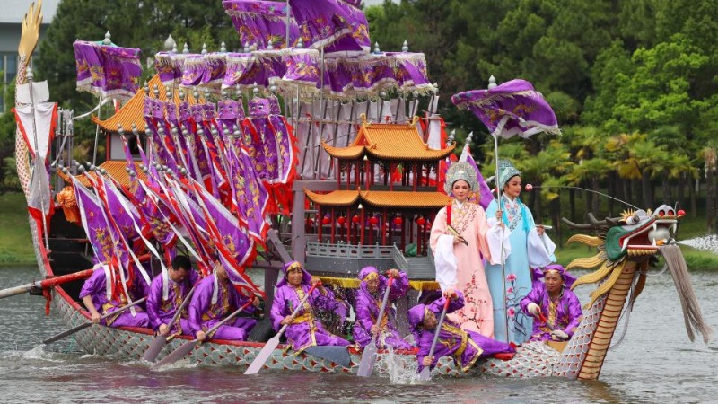 文化中国行丨罗店龙船：父子传承 情系端午