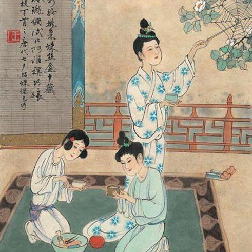 喜蛛应巧