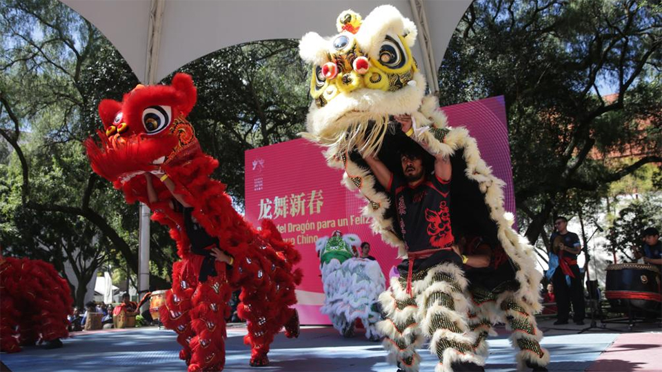 墨西哥城：多彩活动迎龙年