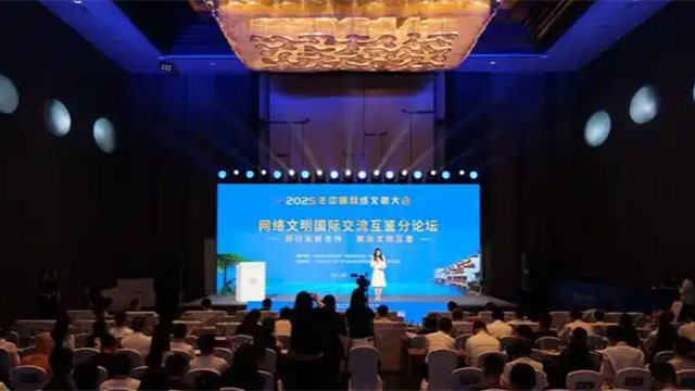 2025年中国网络文明大会网络文明国际交流互鉴论坛在合肥举行