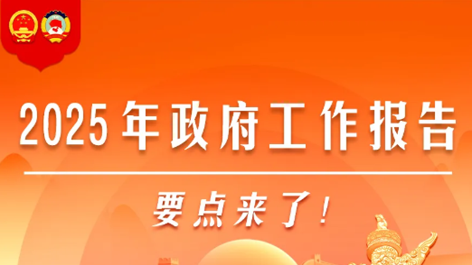 图解丨2025年政府工作报告，要点来了！