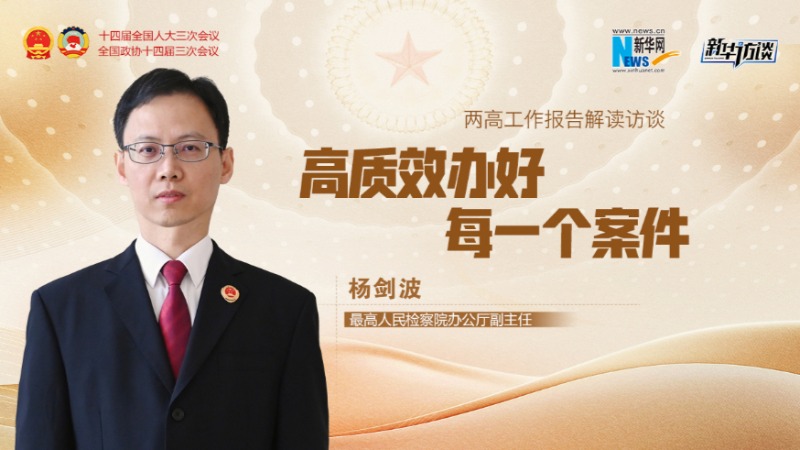 高质效办好每一个案件——解读最高检工作报告
