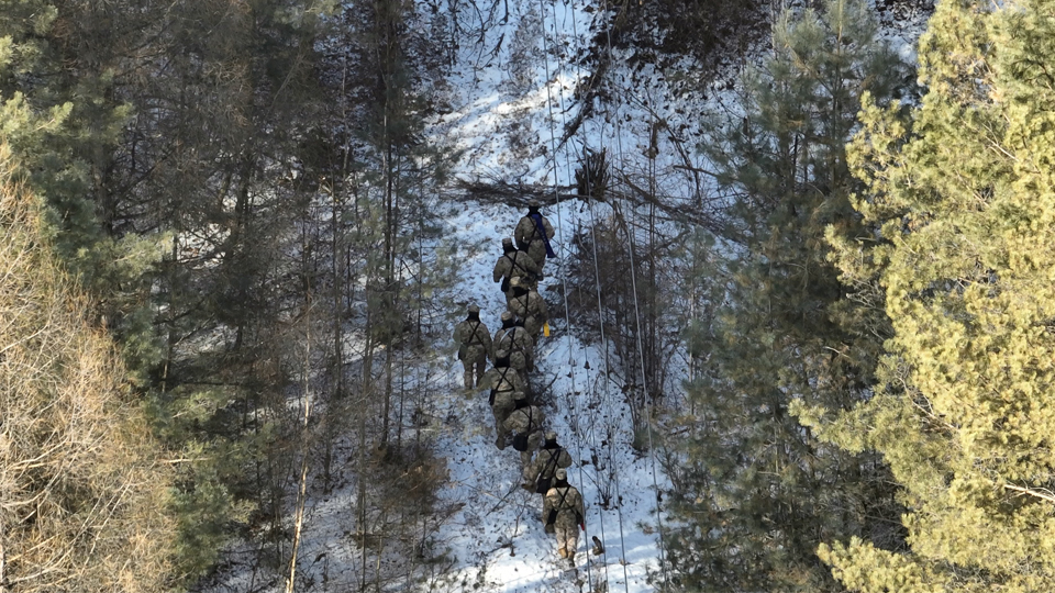 新春走军营 | 林海雪原有朵浪花白