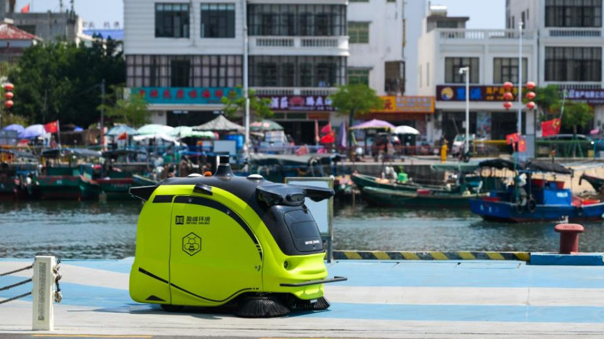 智慧环卫集中亮相博鳌