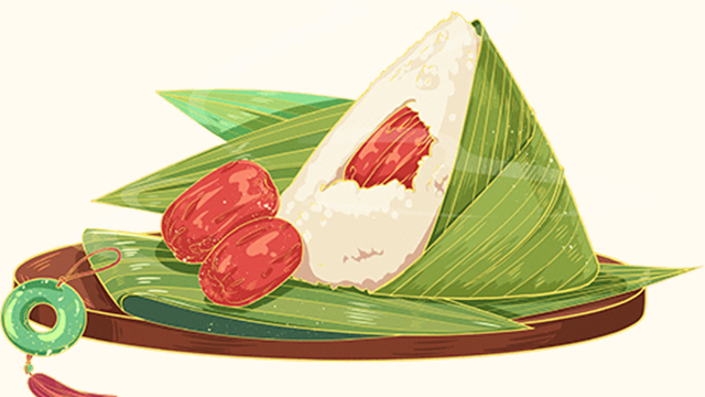 吃粽子