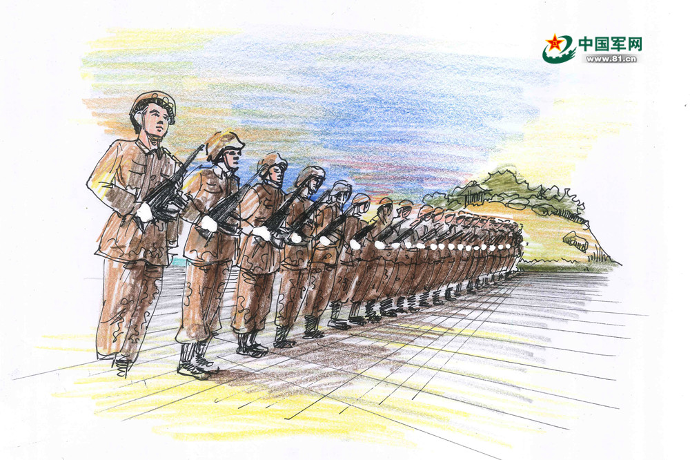 手绘|漫画记录军校四年我最好的年华 - 中国军网