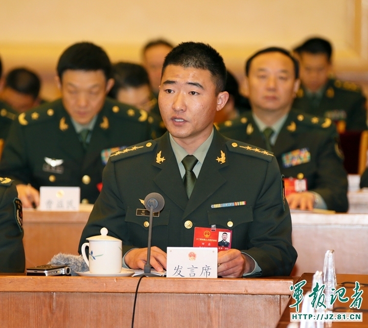 田鑫.解放军报记者穆可双 摄