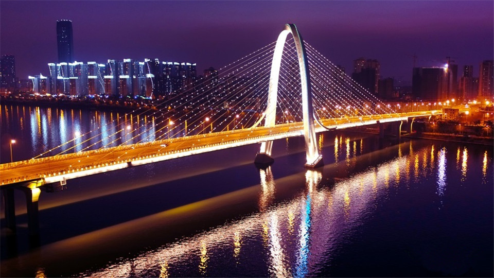 【广西60年】航拍“柳州之门”——白沙大桥