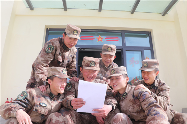 纸短情长,千里互动情暖喀喇昆仑