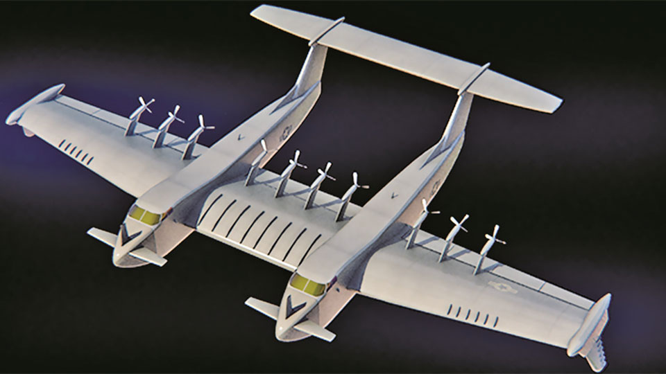 美军研发新型水上空运概念机