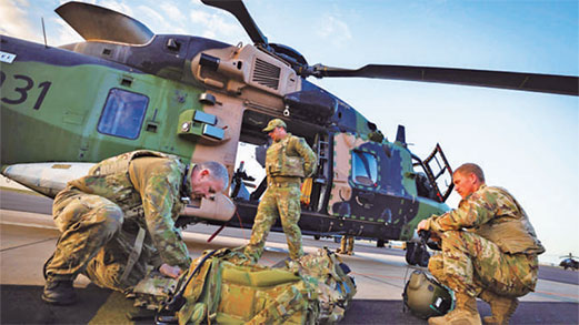 澳提前退役NH-90直升机