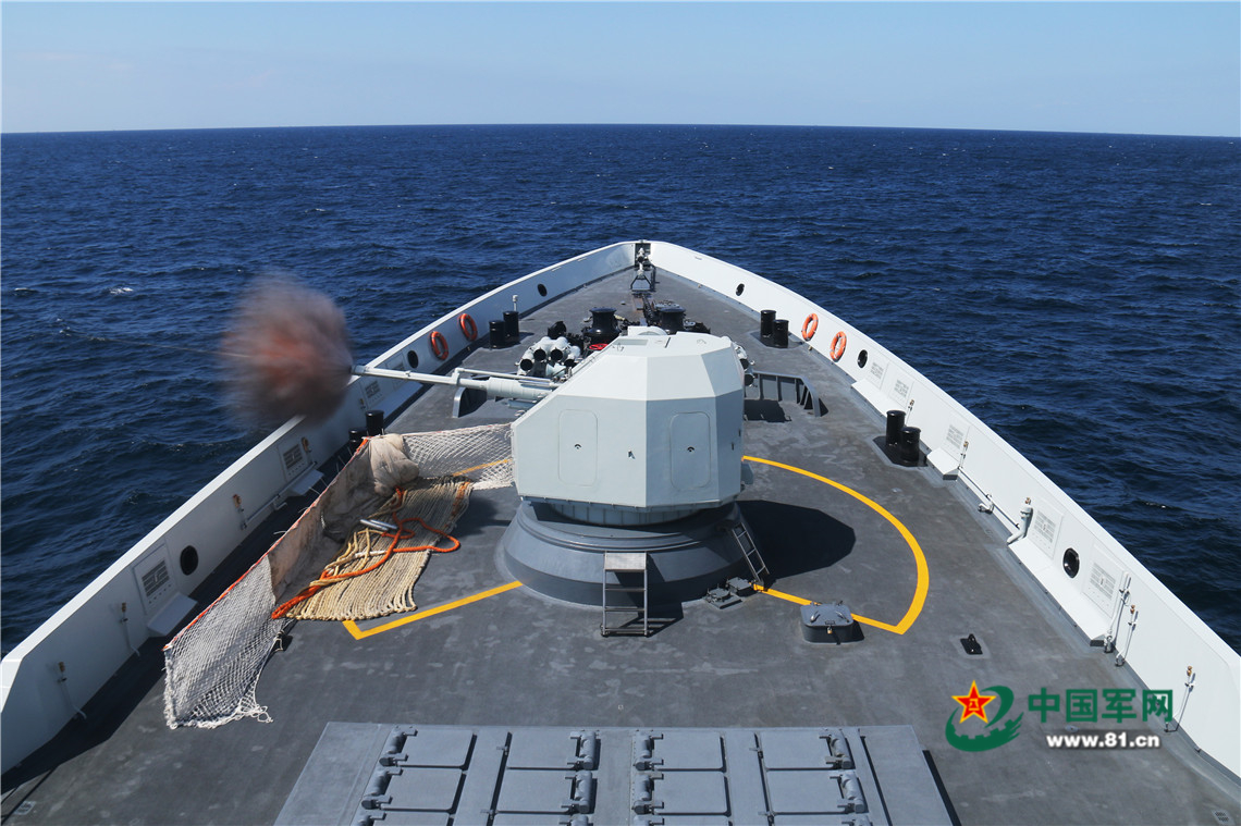多弹种,多科目,这场实战化海上训练够火爆