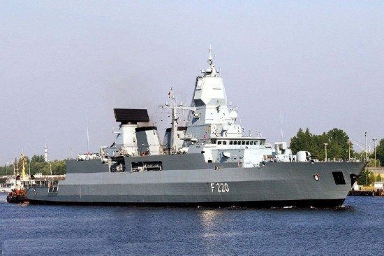 德国f-124型导弹护卫舰