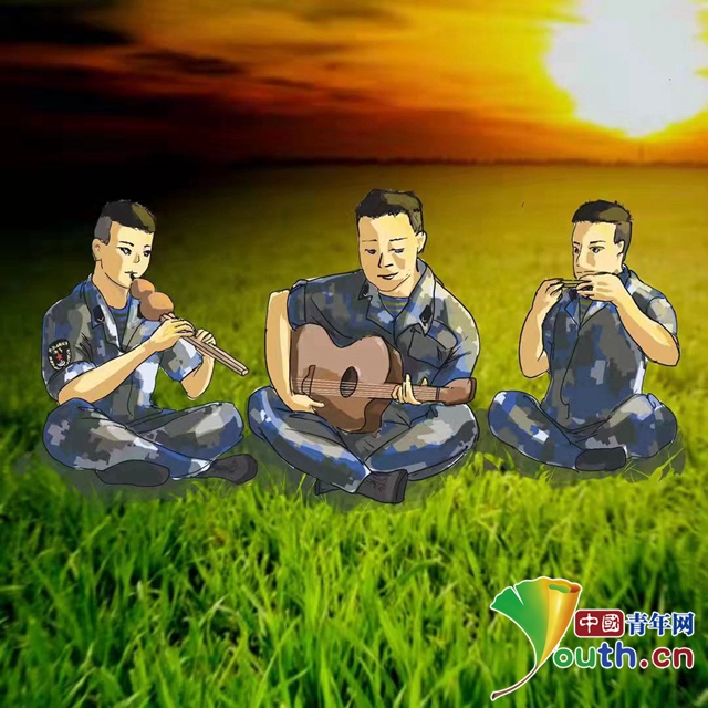 一组漫画看新时代青年军人好样子