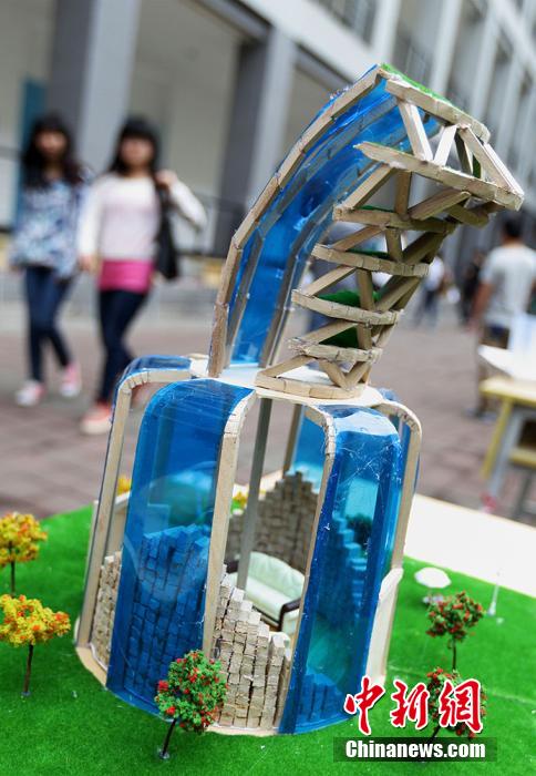 南京大学生结构创新竞赛百件作品展出