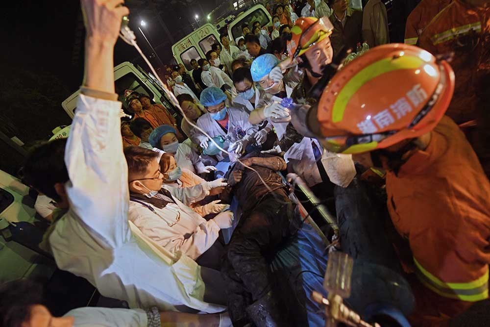 湖南攸县煤矿事故3人死亡34人获救