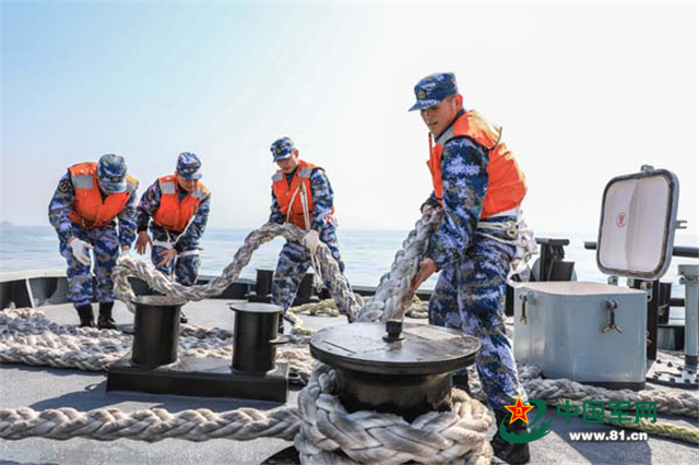 北部战区海军某基地勤务船中队这样锻造海上保障"尖刀"