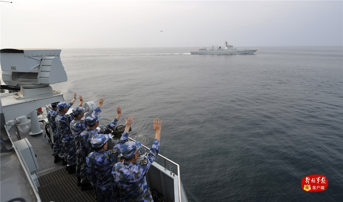 第35,36批护航编队完成任务交接