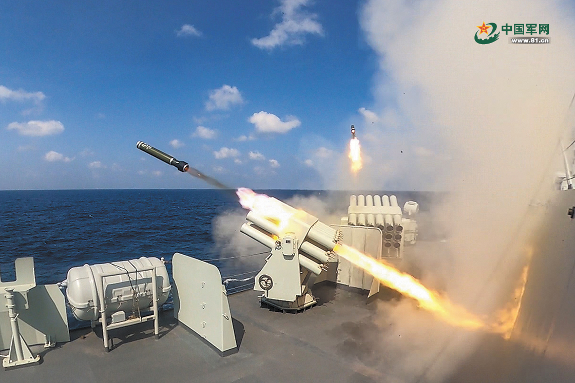 海军第45批护航编队多科目实战化训练骤然打响 - 中国军网