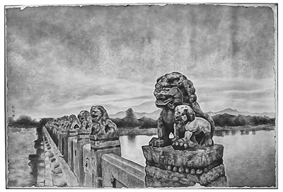 青年画家张静素描:刚柔相济述情怀