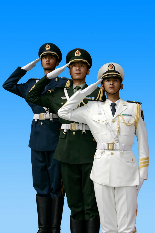 解放军14式礼服图片