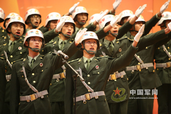 青岛警备区组织爱岗敬业主题歌咏比赛